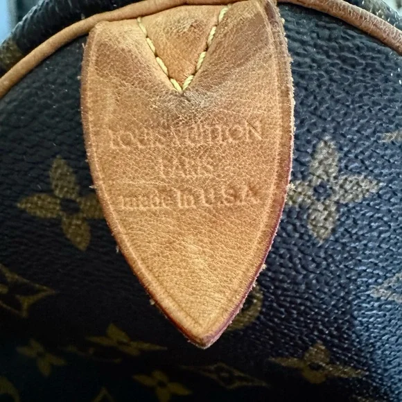 Authentic Louis Vuitton Brown Monogram Handbag - Picture 4 of 5